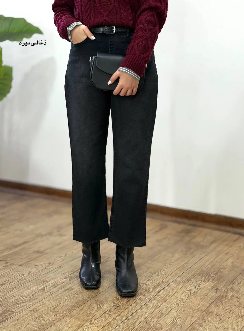 شلوار جین واید کات رزا